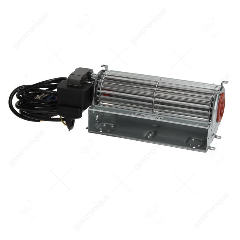 Dwarsstroomventilator motor links 180 mm ø 60 mm 230 Volt 28 Watt