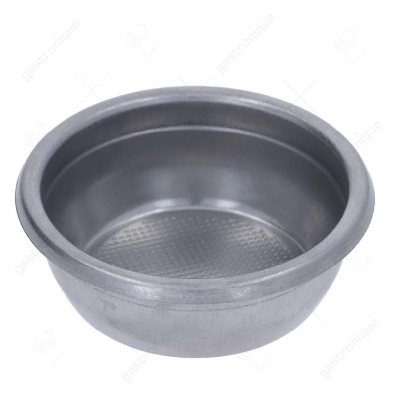 Koffiefilter kopjes 2 hoeveelheid koffie 14g ø 70mm H 24,5mm RVS vpe 10stuk