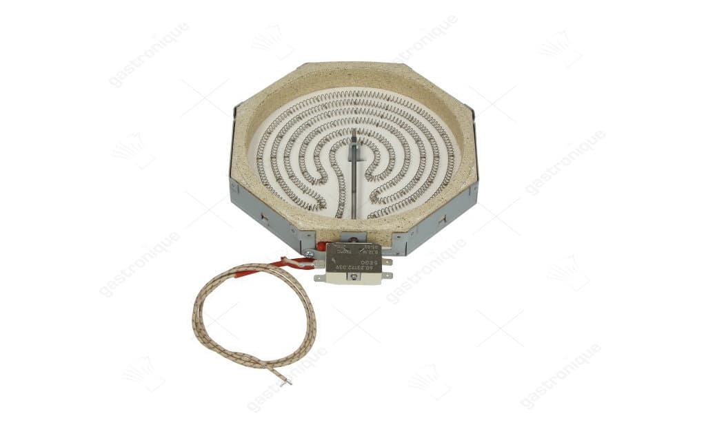 radiant heating element octagon. ø 200mm