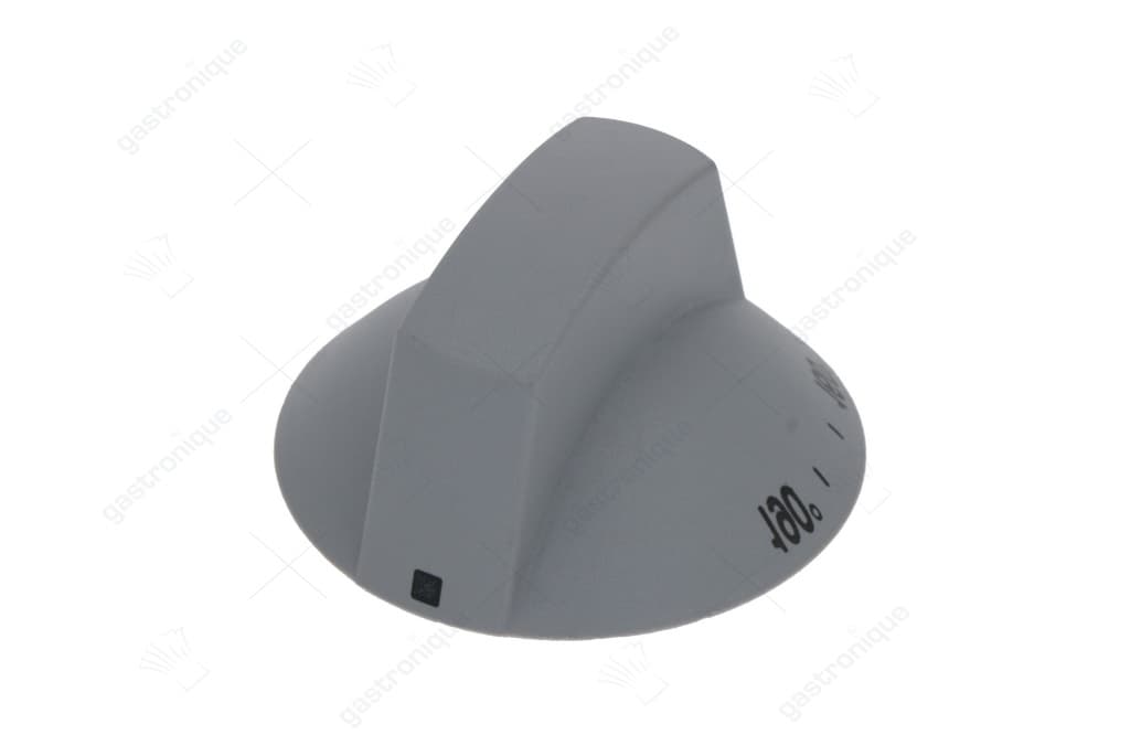 knob grey ø 70 mm 100-190°c