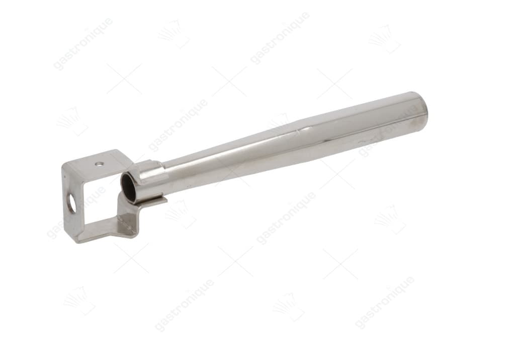 pipe venturi burner for solid top range