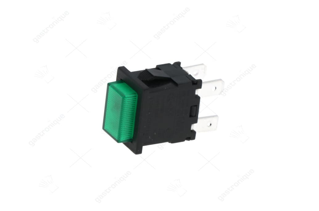 bipolar switch green 10(4)a 250v