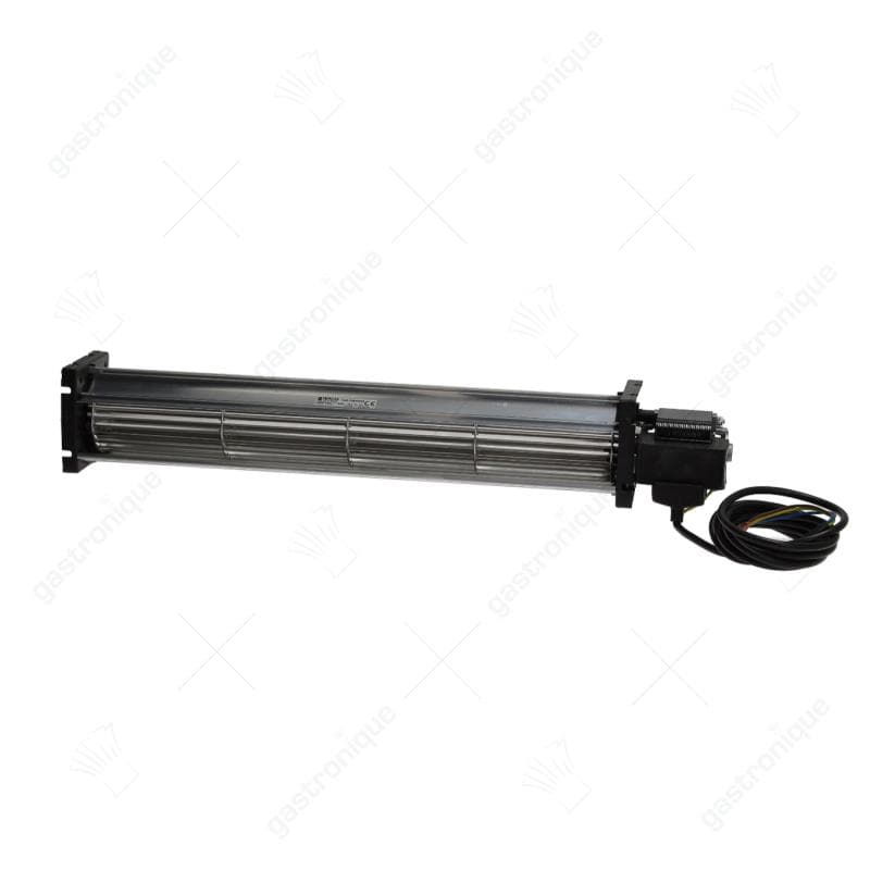 dwarsstroomventilator 420 mm motor rechts 230V 65W ø 60 mm