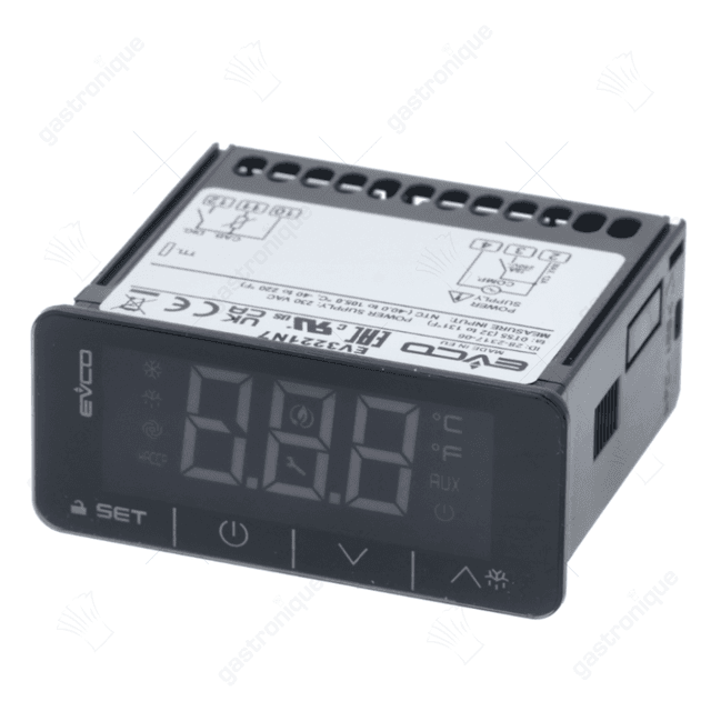 Elektronische regelaar EVERY CONTROL EV3221N7 relaisuitgang 1 NO-16A inbouwmaat 71x29mm - Thumbnail 1