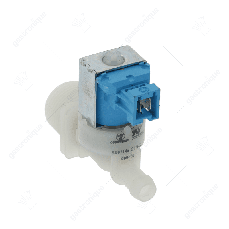 magneetventiel enkel recht 230VAC ingang 3/4" uitgang 11,5mm ingang 10l/min 10