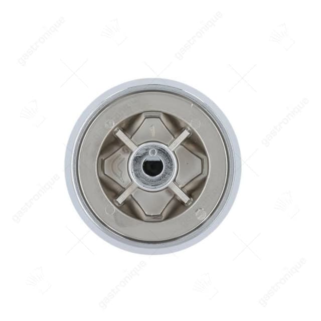 knop chromekleurig ø 77 mm - Thumbnail 2