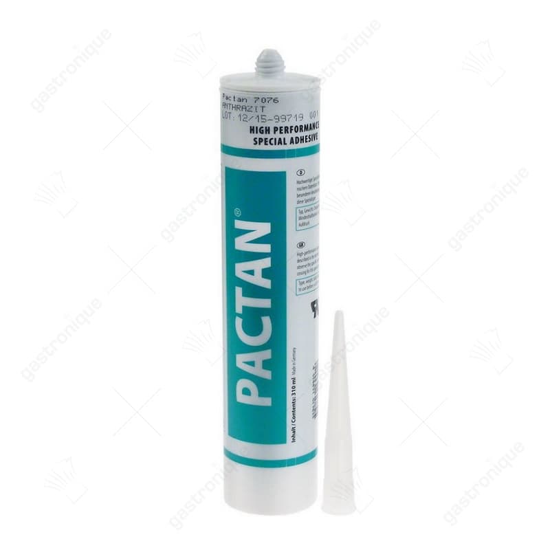 lijm PACTAN 7076 t.max. 250°C antraciet 310ml neutraal