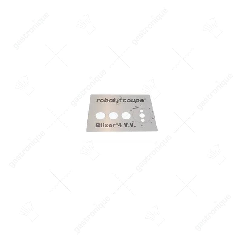 FRONTPLATTE BLIXER 4 VV Robot Coupe 407843