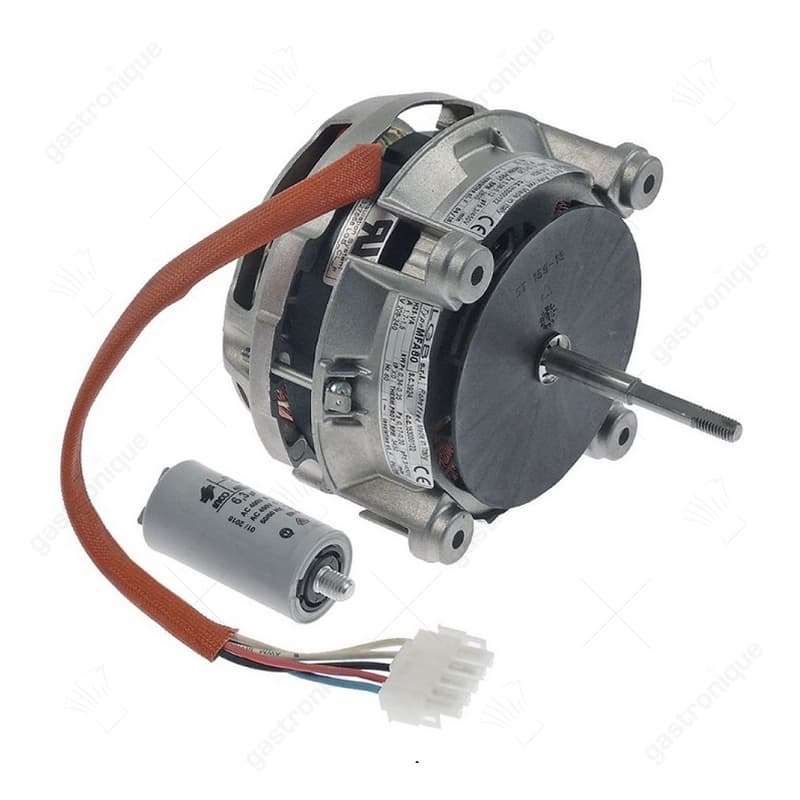 ventilatormotor 208-240V fasen 1 50/60Hz 0,19-0,26/0,34-0,35kW 2800/3450U/min snelheid 2