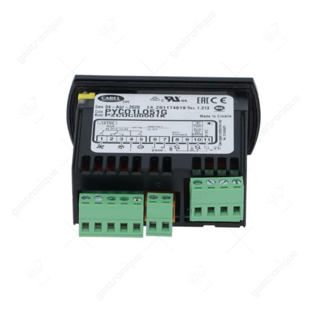 Elektronische regelaar CAREL PYCO1LOXXX Einbaumaß 71x29mm Einbautiefe 74mm 230V - Thumbnail 2