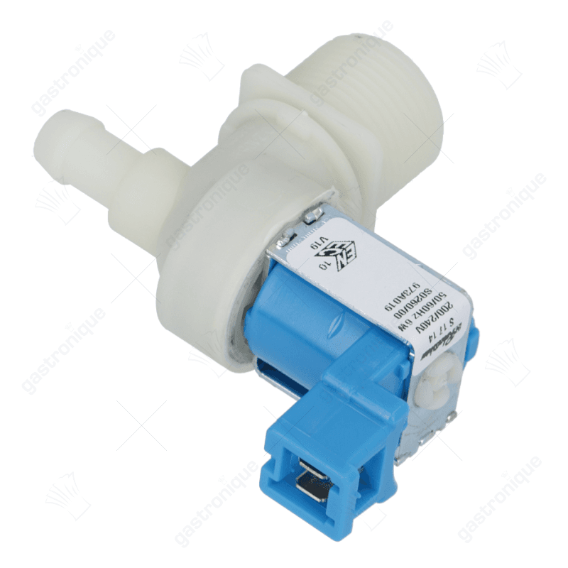 magneetventiel enkel haaks 230VAC ingang 3/4" uitgang 11,5mm DN10 EATON (INVENSYS)