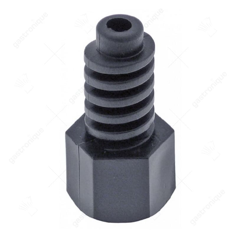 apparaatvoet draad draad L 30mm ø 17mm H 20mm kunststof SB 24 vpe 1stuk