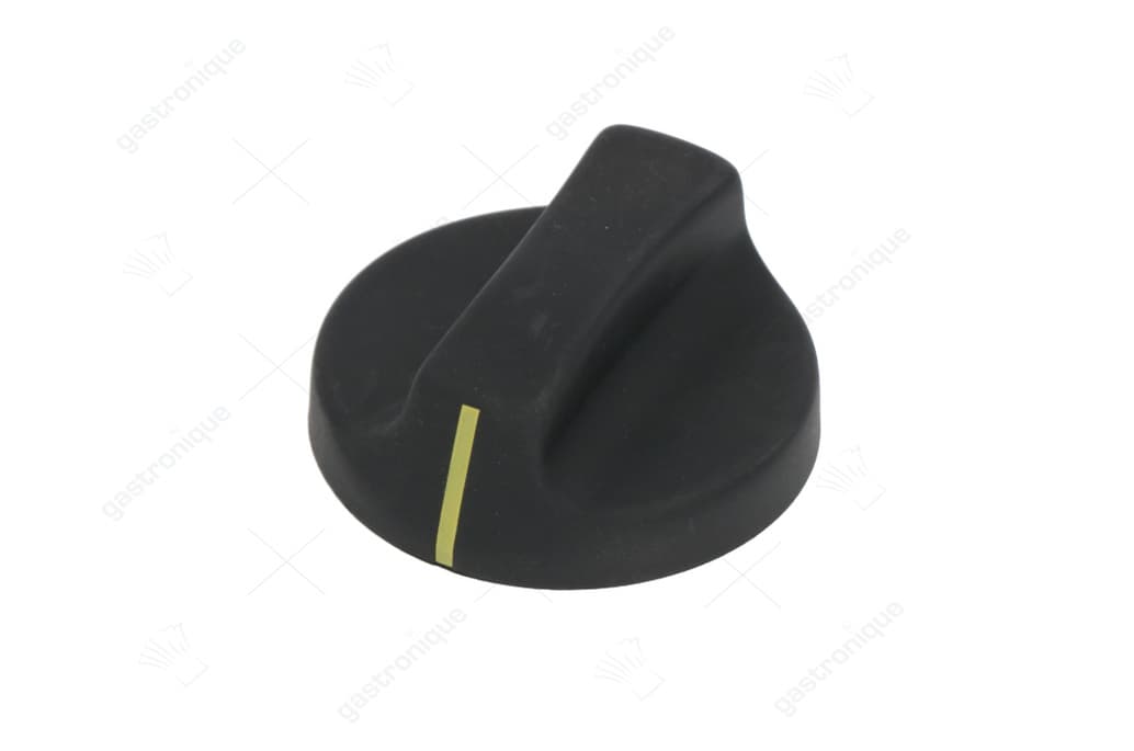 zwarte knop ø 51 mm