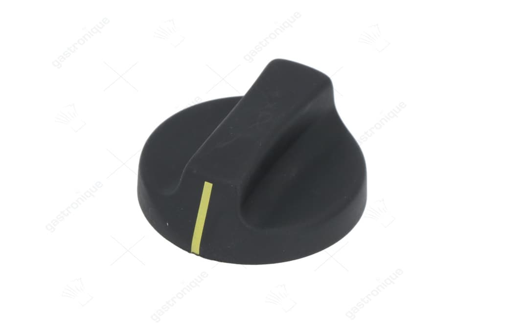 zwarte knop ø 51 mm