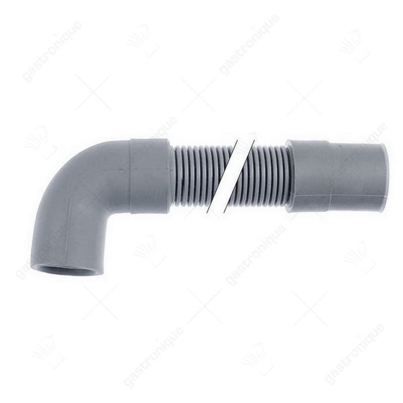 afvoerslang 1000 mm ø 19 mm ø 21 mm recht ø 21 mm haaks int.