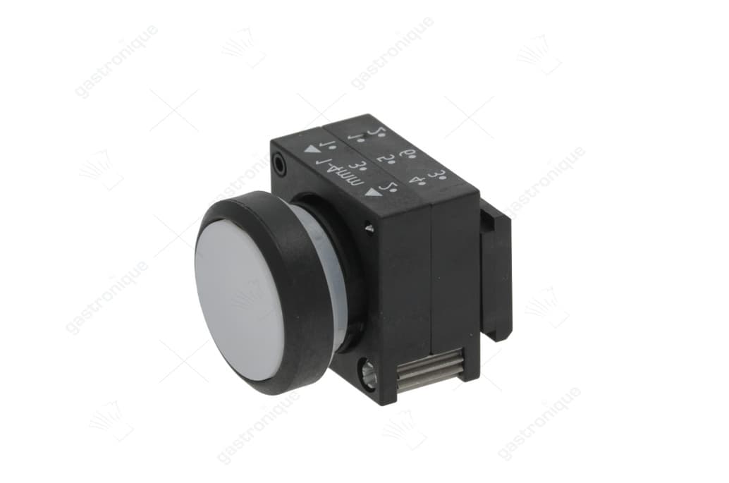 push-button bright white siemens