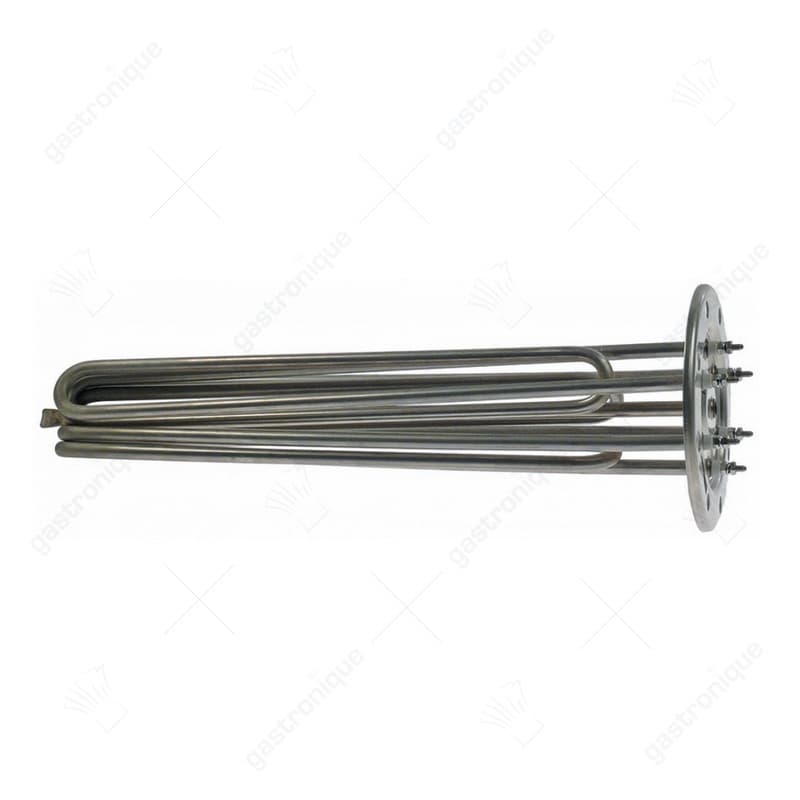 verwarmingselement 12000W 230/400V inbouw ø 85mm VC 3 L 370mm B 70mm H 70mm thermostaathuls ø 8,5mm