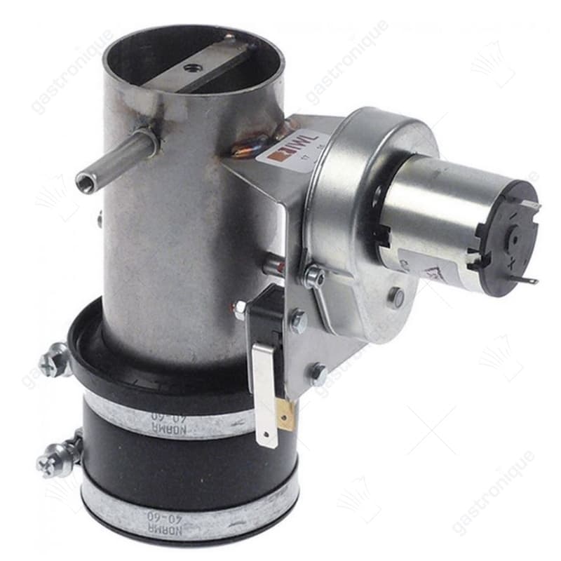 ventilatieklep voor heteluchtoven L 137mm boring ø 47mm B 122mm