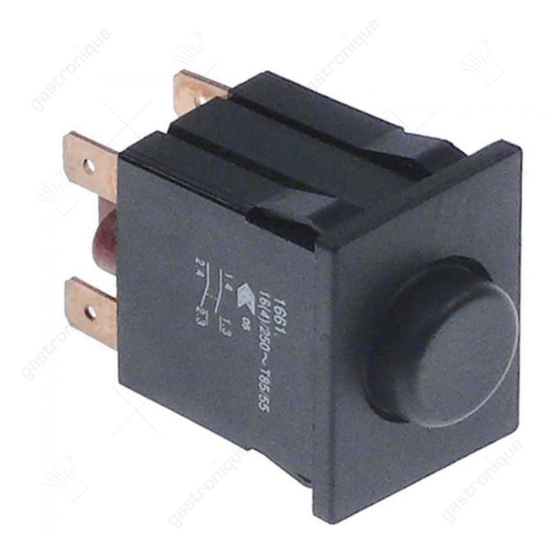 SCHAKELAAR ZWART 16A 250V - Image 1