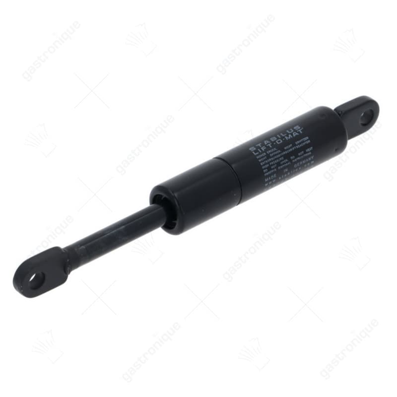 gasdrukveer voor vacumeerapparaat 370N stam 40mm D1 ø 18mm D2 ø 8mm LA 145mm gat ø 6,2mm L 155mm - Image 1