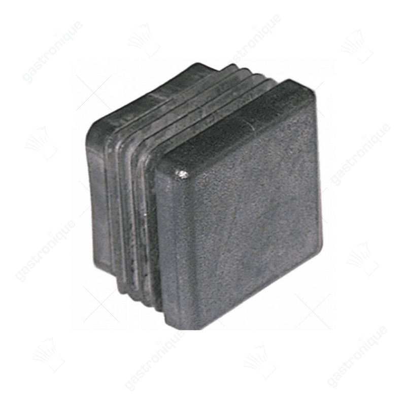 eindkap L 30mm B 30mm vpe 1stuk voor vierkante pijp zwart - Image 1