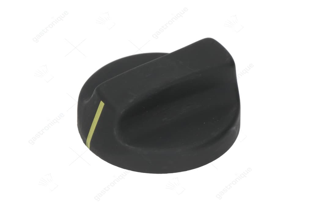 zwarte knop ø 51 mm