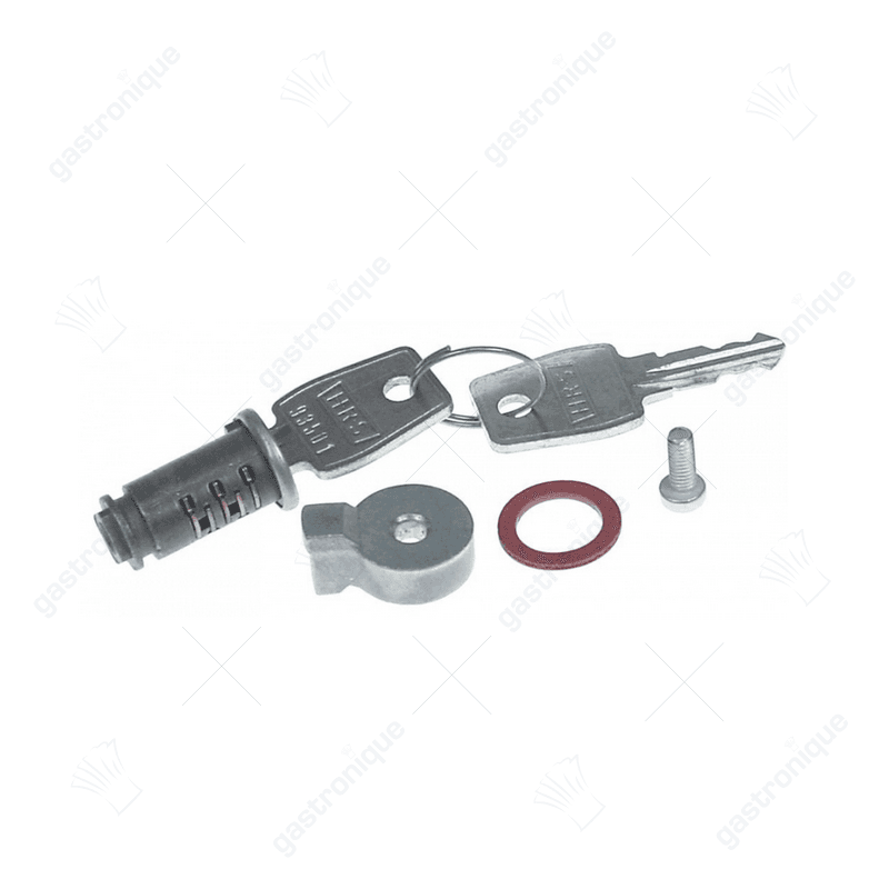 cilinderslot as ø 12mm B 15,75mm L 27mm H 25mm OD ø 15,8mm dikte 2,5mm type 6000/6004 verchroomd