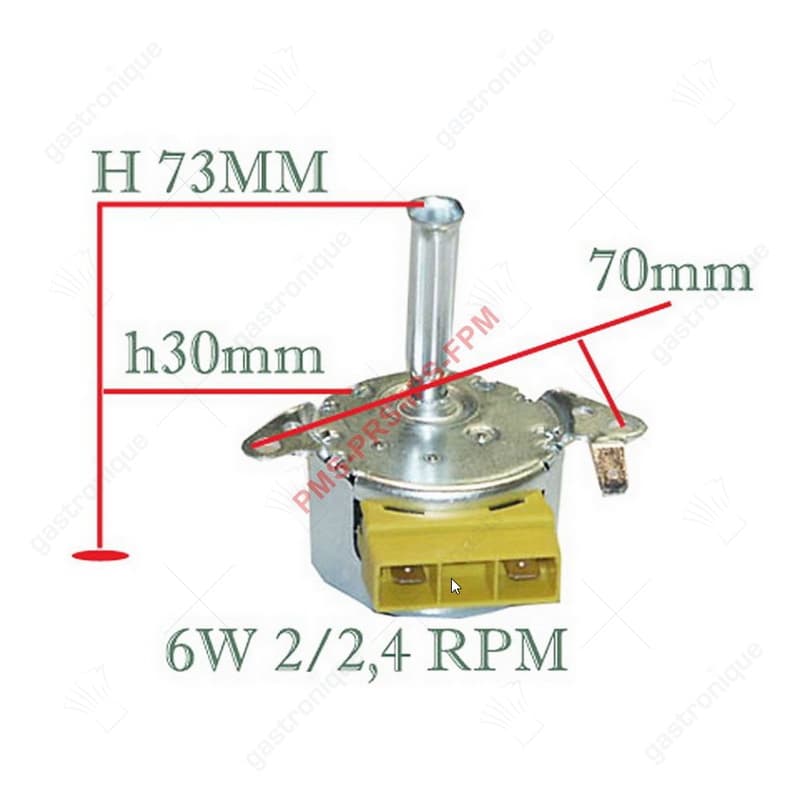 MOTOR T.B 6 W 2/2,4 RPM - Image 1