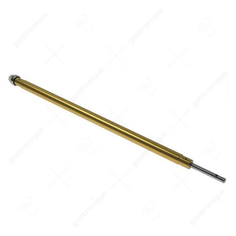 aandrijfas voor staafmixer met kogellager D1 ø 8mm D2 ø 18mm L 488mm
