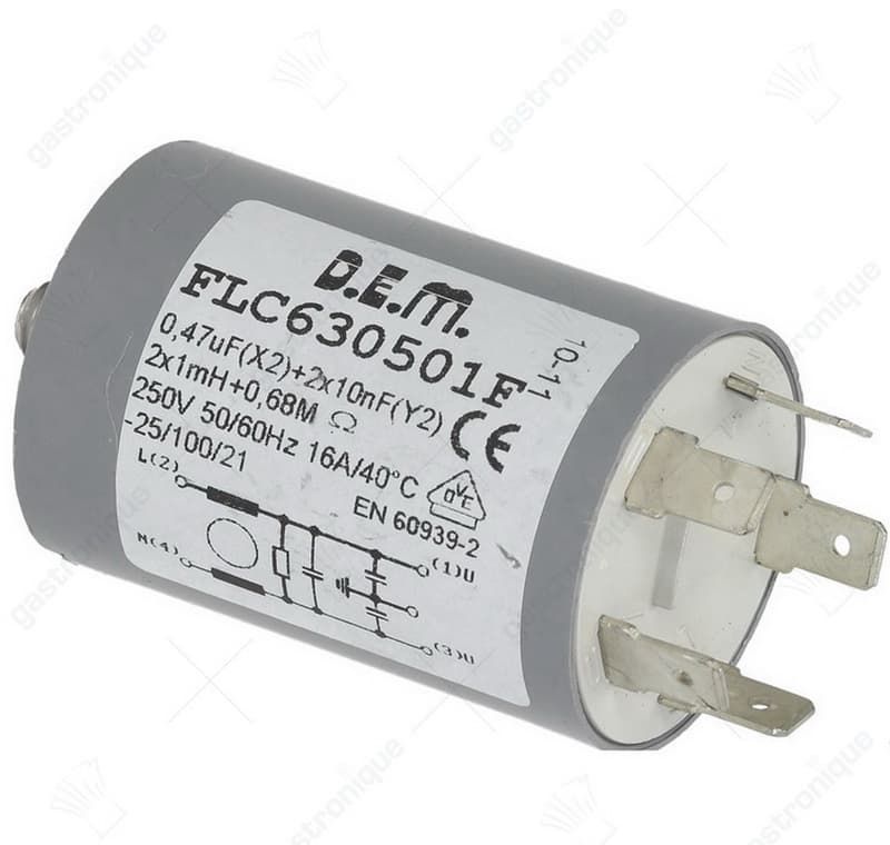 interfer. supp. filter d.e.m. flc630501f