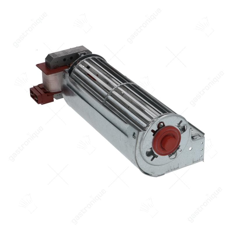 Dwarsstroomventilator motor links  120 mm ø 60 mm 230 Volt 30 Watt