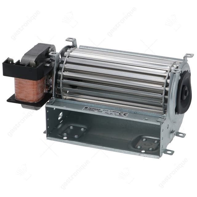 Dwarsstroomventilator motor links 120 mm ø 60 mm 230 Volt 20 Watt - Thumbnail 1