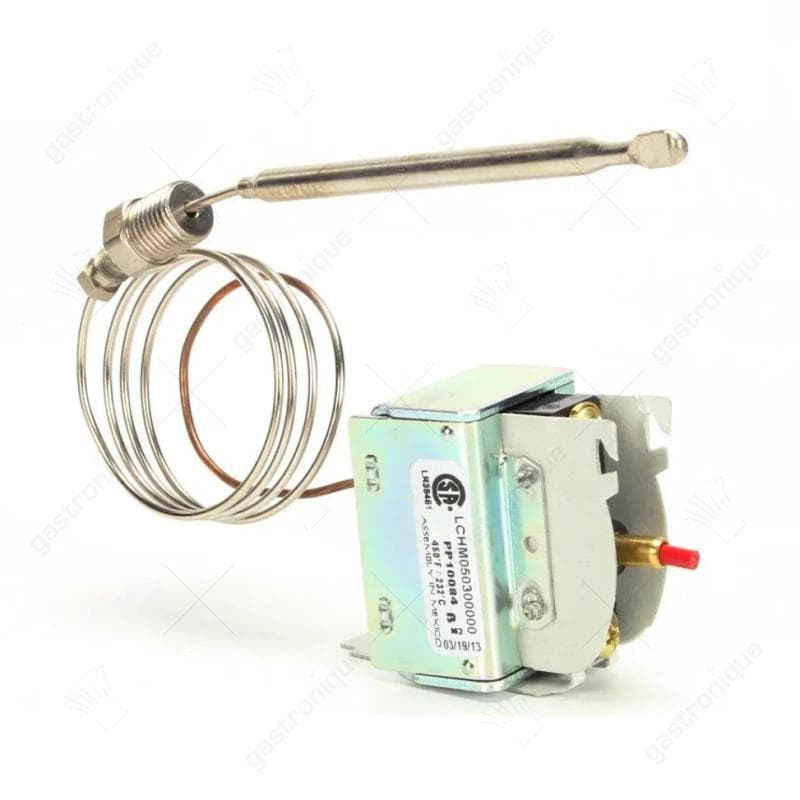 Maximaalthermostaat 450 °F 232° C handmatige reset