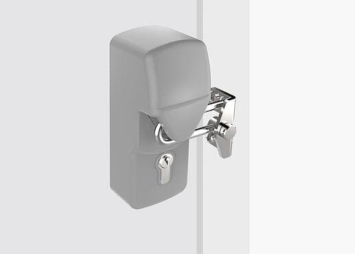 Sliding door lock series 9500HP for cold room doors - Image 1