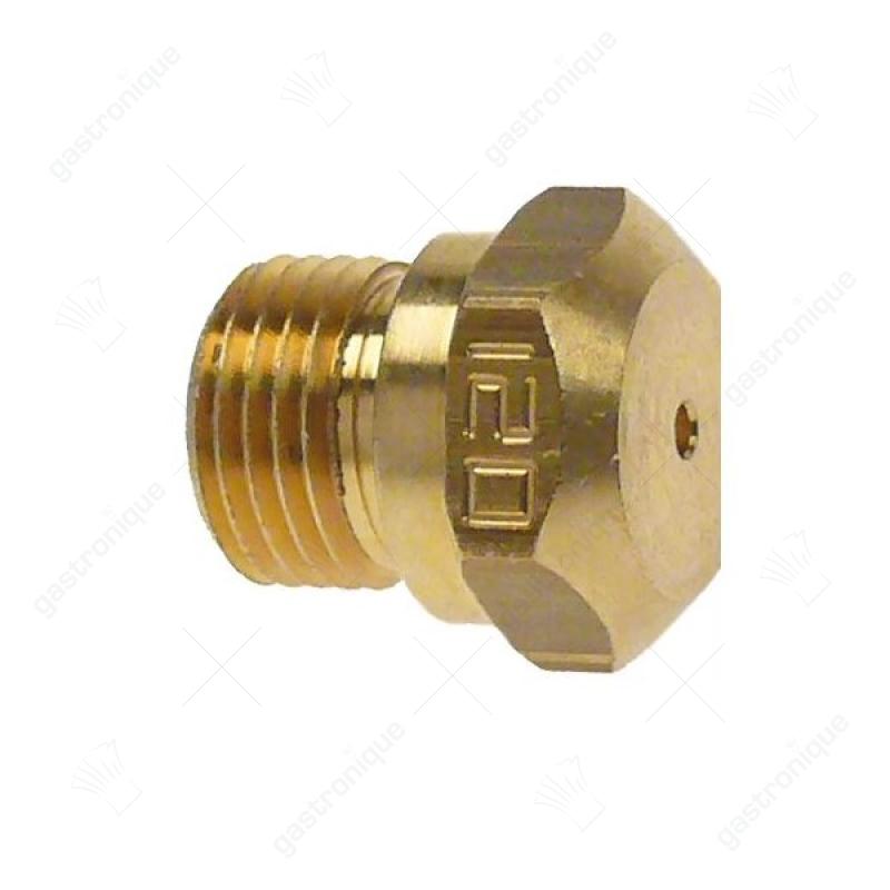 gasinspuiter draad M8x0,75 SB 10 boring ø 1,2mm - Image 1