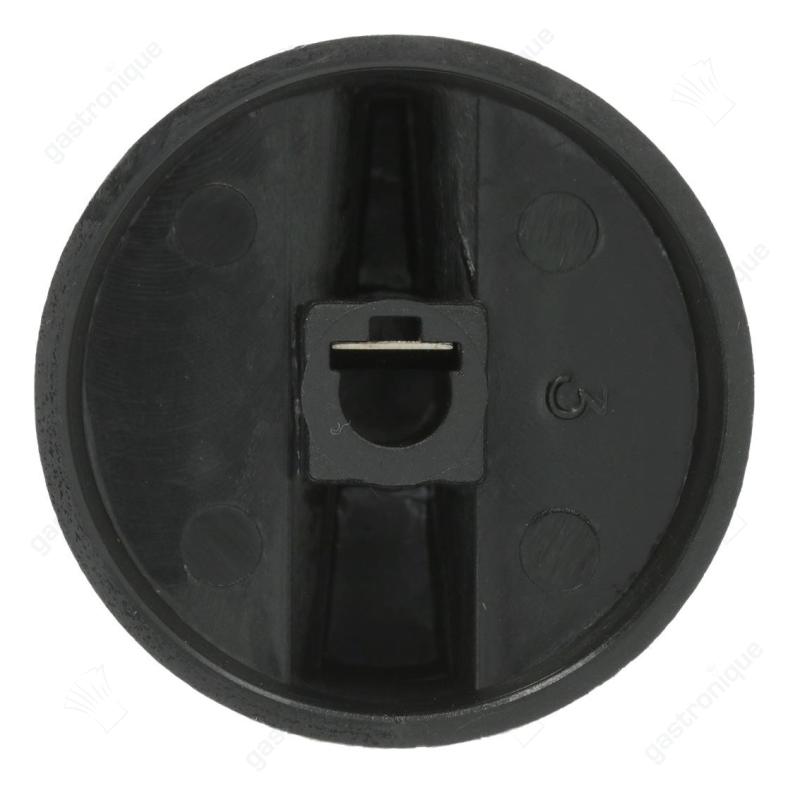 ZWARTE KNOP ø 40 mm - afbeelding 2