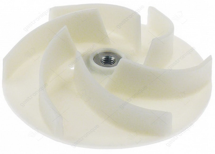 Pumpenblatt ø 118mm H 35mm M8R Drehrichtung links - Image 2