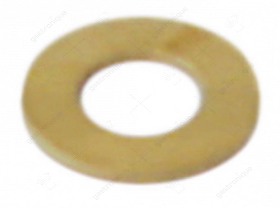 washer flat brass ø 13.9x8.3x1 mm - Image 1