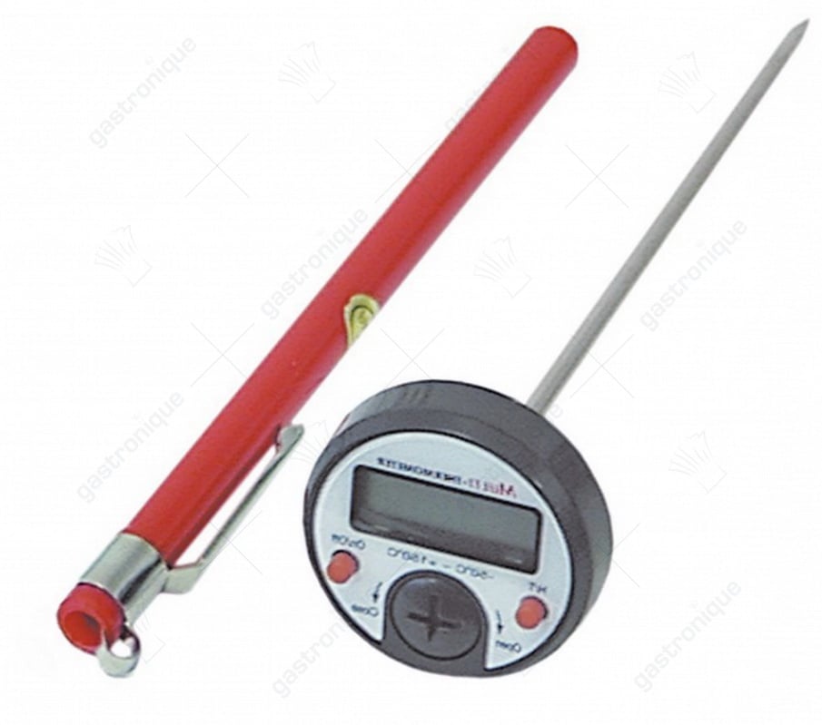 insteekthermometer L 139mm -50 tot +300°C beeldscherm digitaal ø 35mm NTC voeler L 120mm - Image 1