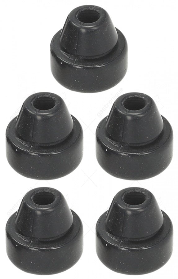 rubber bumper ø 7x14 mm - pack. 5 pcs - Image 1