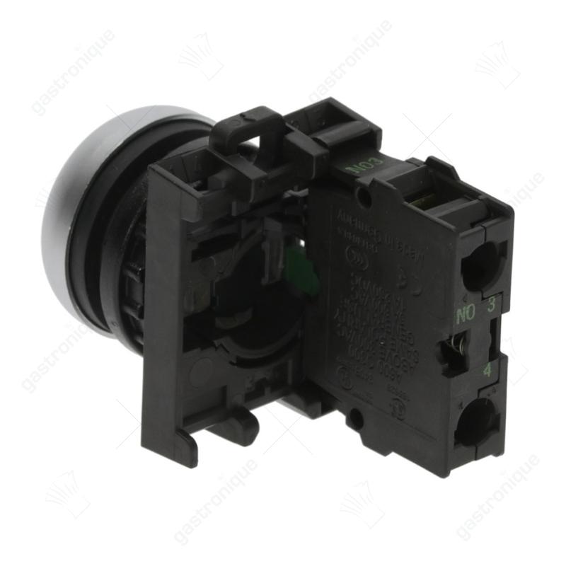 Schalter Druckknopf rund Einbaugröße ø 22 mm 1 x NO - Image 2