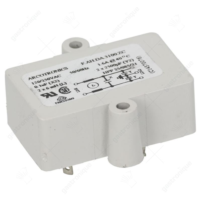 Elektronischer Rauschfilter 0,1µF 120/250V 50/60Hz 1,6A - Image 1