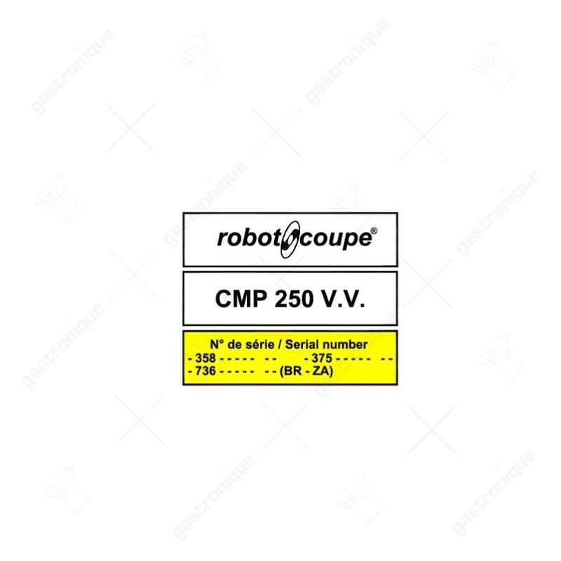Kompletter Mixstab Gesamthöhe 280mm für Gerät CMP 250 V.V (siehe Version) - Image 2