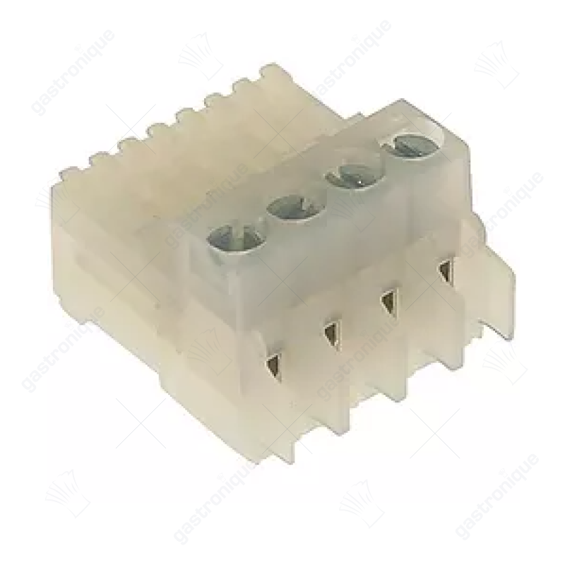 Steekverbinder 4-polig roostermaat 5mm - Image 1