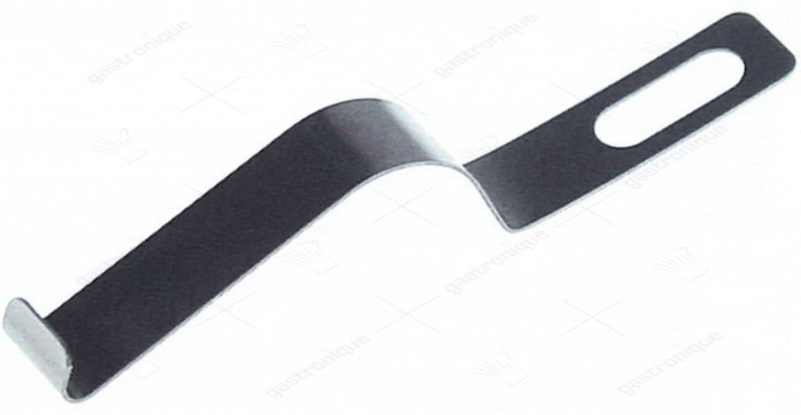 veer voor sluiting L 76mm B 10mm draad ø 0,5mm materiaaldikte 0,5mm gatgrootte 5x15mm - Image 1