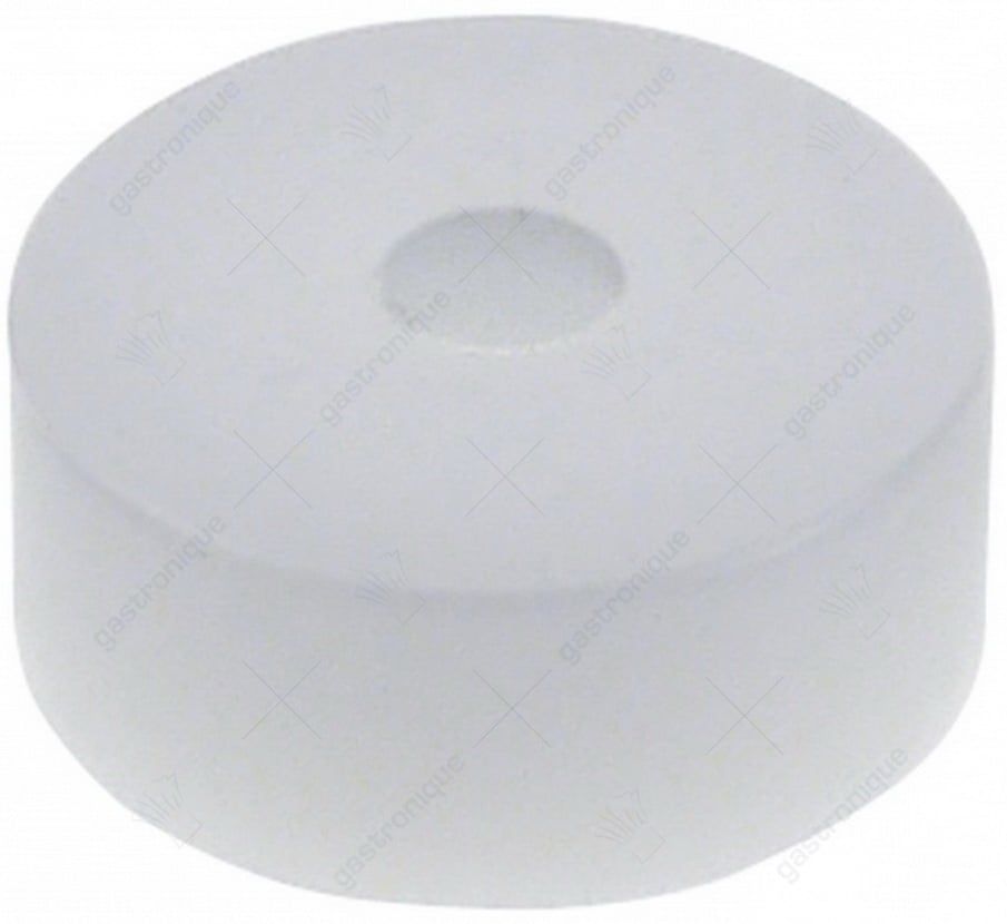loopwiel voor transportsysteem H 10,5mm ø 24mm ID ø 15mm gat ø 6,2mm - Image 1