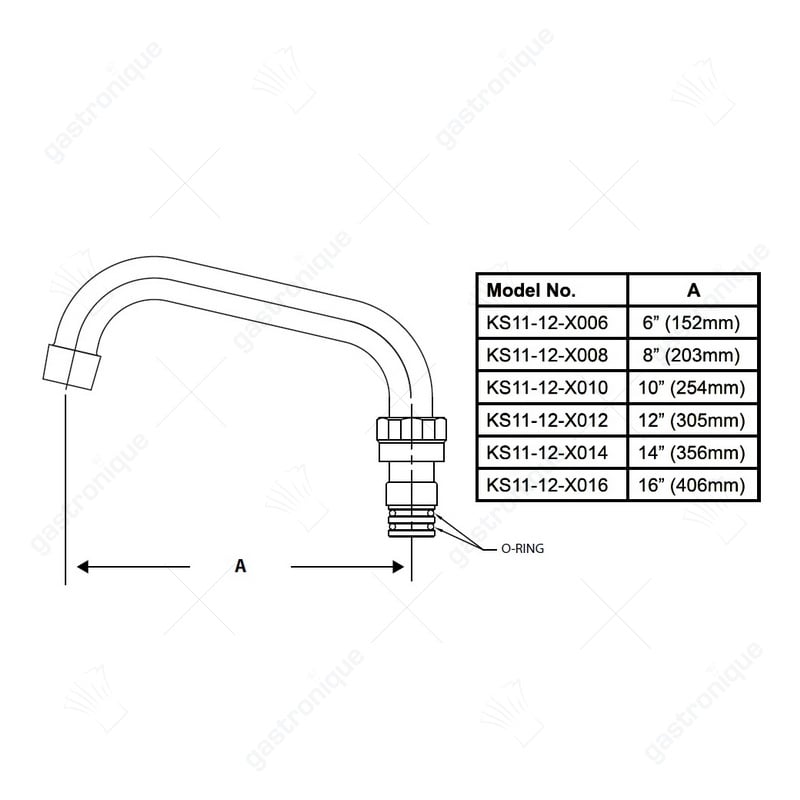 Auslauf 10'' / 25 cm (Standard) Encore - Image 2