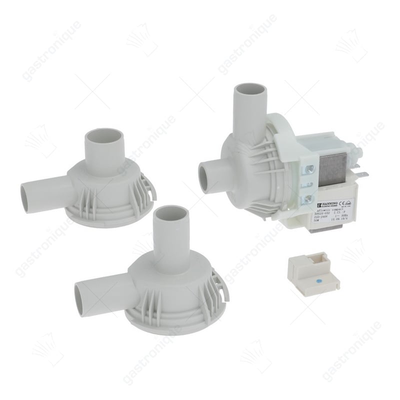 afvoerpomp 5-delig 30W 230V ingang ø 24/30mm uitgang ø 24mm 50Hz HANNING type DPS25-040 - Image 1