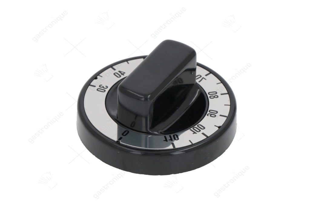 knop zwartø 70 mm 30-110°c - afbeelding 1
