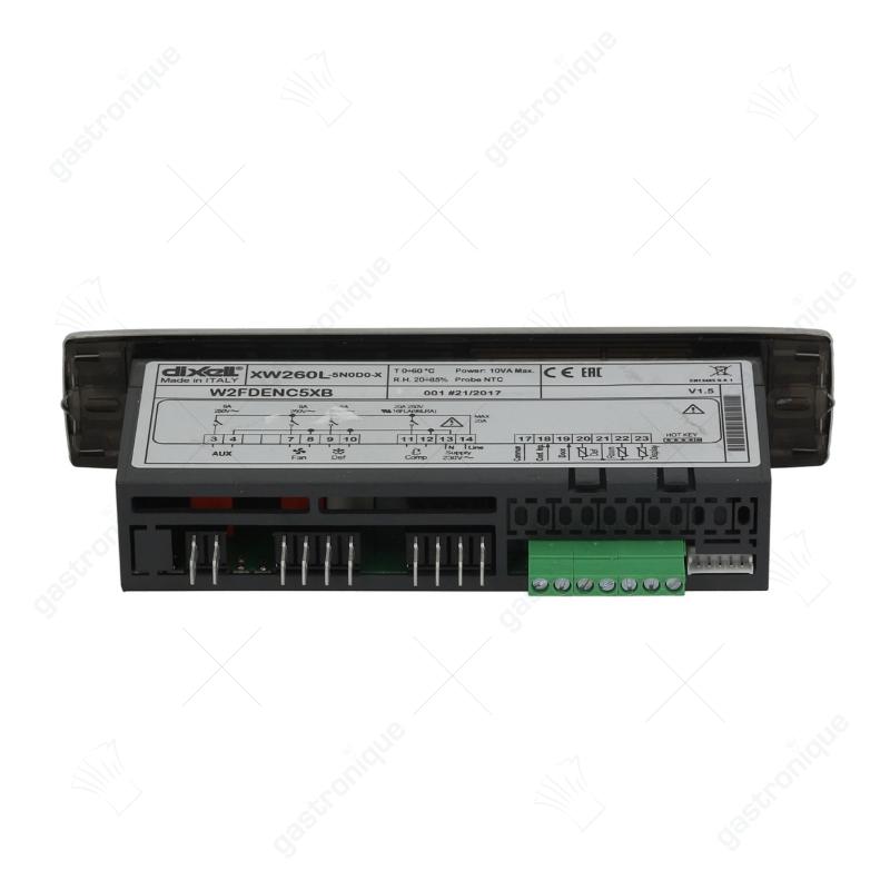 Elektronische regelaar DIXELL XW260L-5L0D0-X inbouwmaat 150x30mm inbouwdiepte 65,5mm 230V - afbeelding 2